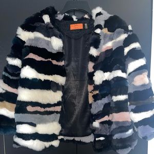 Patrizia Luca Milano Rabbit Fur (Multi Color)